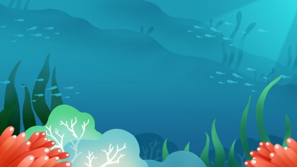 Морское дно для детей