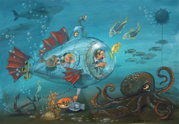 Морские иллюстрации