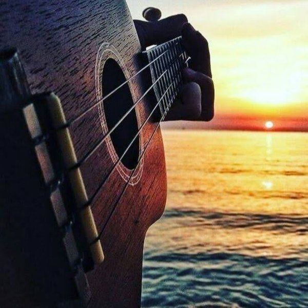 Гитара у костра