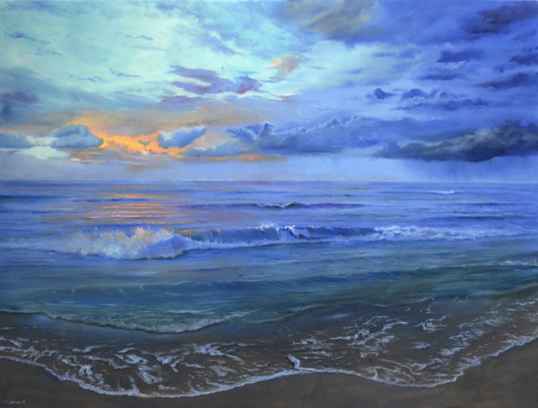 Элегия море Жуковский иллюстрации