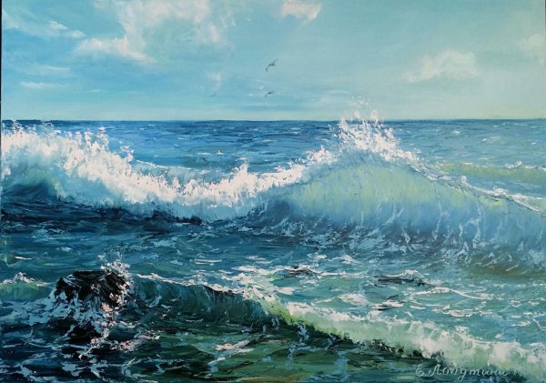 Элегия море Жуковский иллюстрации