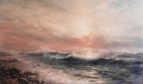 Сарычев Александр живопись море