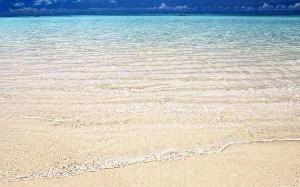 Пляж море песок