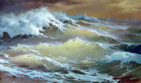 Морские пейзажи Азовского моря