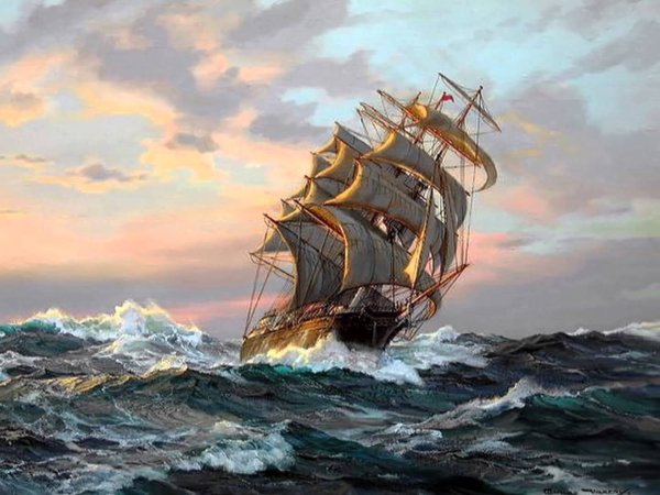 Море живопись