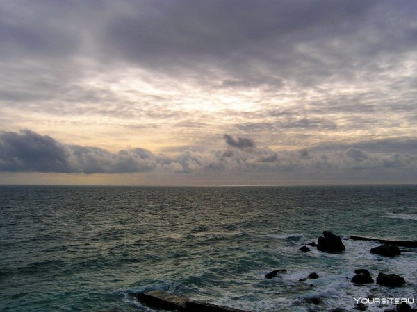 Морская даль с побережья