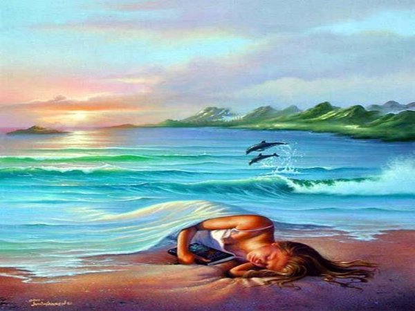 Джим Уоррен картины рассвет