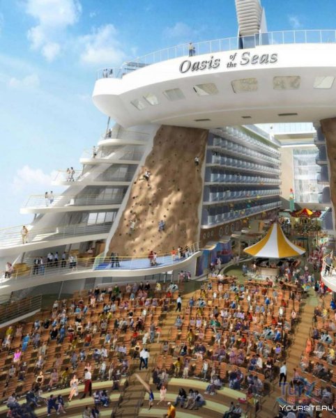 Оазис морей круизный лайнер