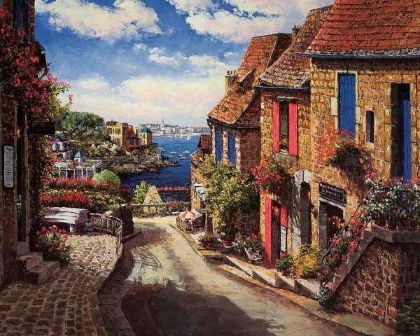 Картины художника сунг Сэм парк