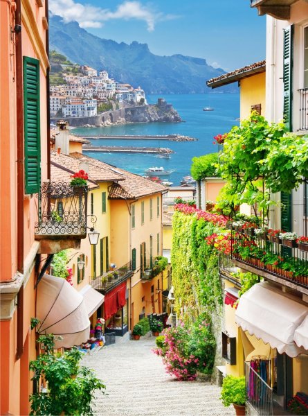 Черногория морские улочки