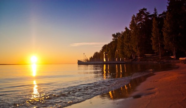 Горьковское море водохранилище