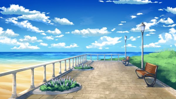 Аниме Бесконечное лето пляж