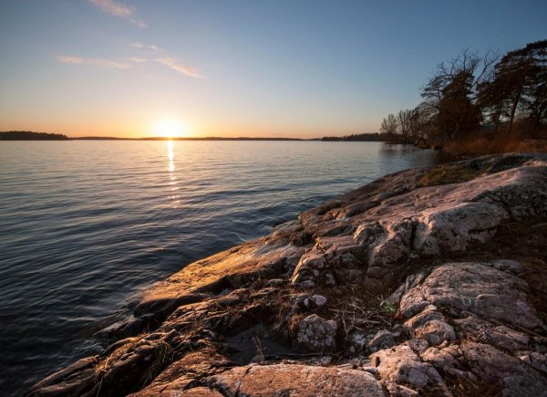 Горьковское водохранилище Заволжье