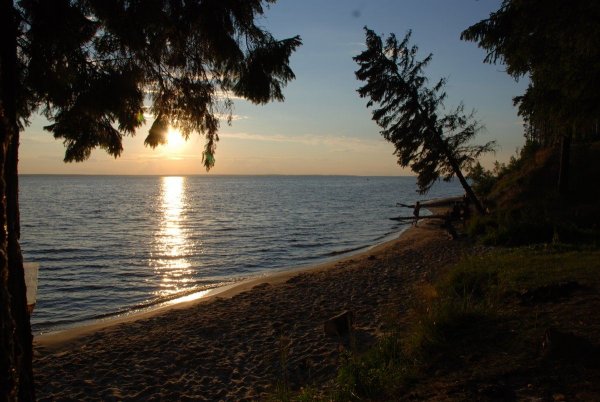 Горьковское море поселок Тимирязево