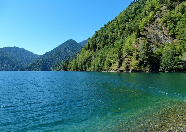 Абхазия Гагры озеро Рица