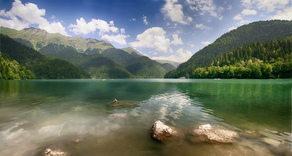 Гагры озеро Рица