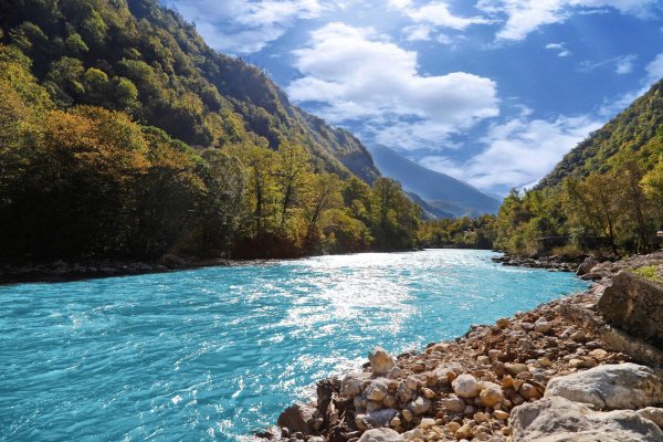 Река Бзыбь Абхазия