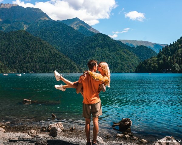 Озеро Рица Абхазия