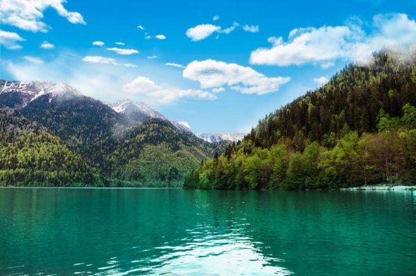 Озеро Рица Абхазия