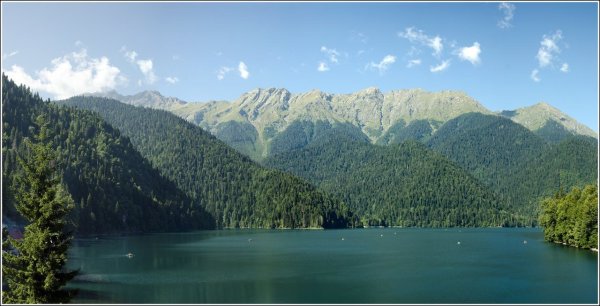 Озеро Рица Абхазия