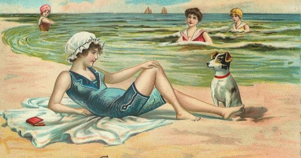 Море Винтаж открытки