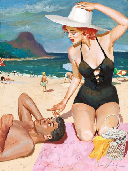 Советские иллюстрации море