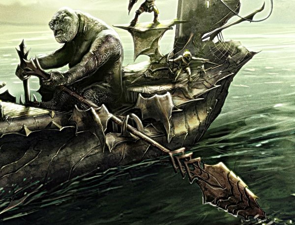 Море троллей