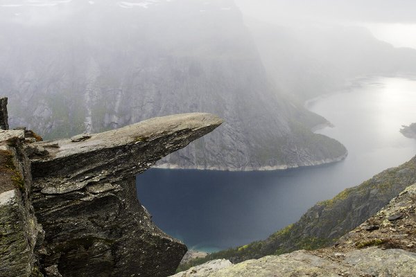 Троллфьорде Лофотенские острова