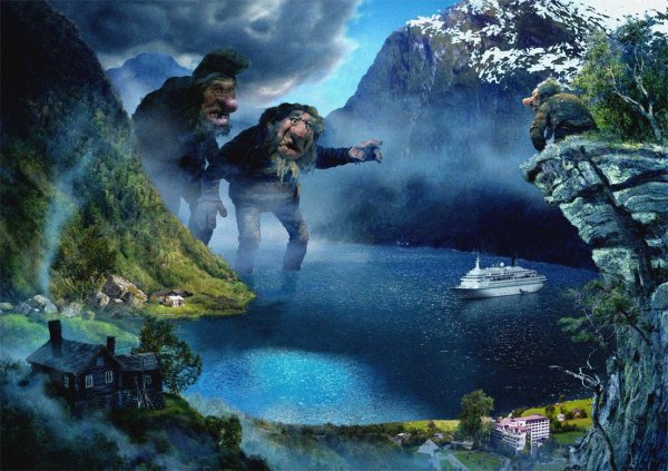 Скала Троллтунга (Норвегия)