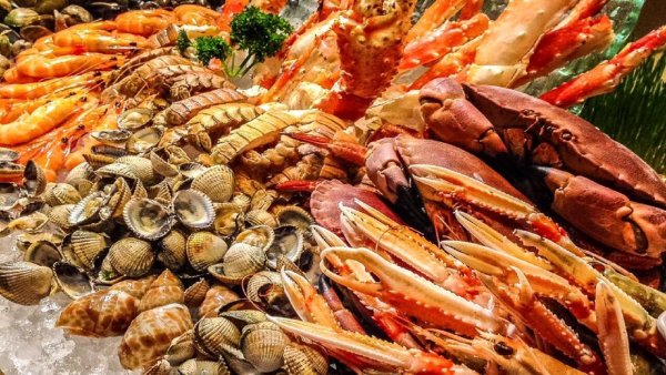 Деликатесы морепродукты