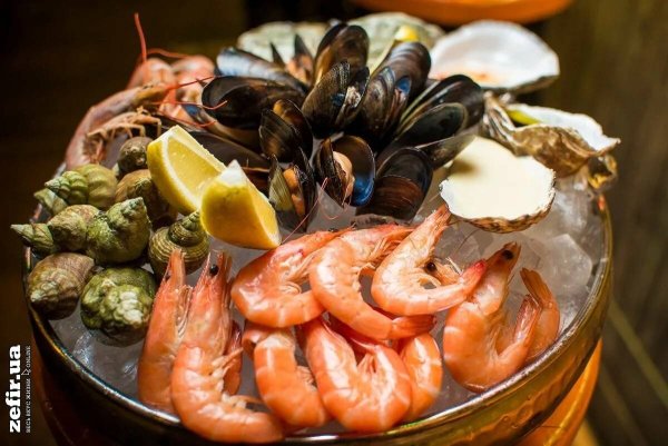 Экзотические морепродукты