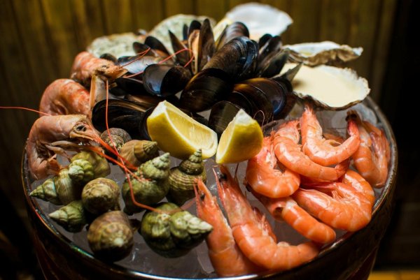 Морепродукты приготовленные