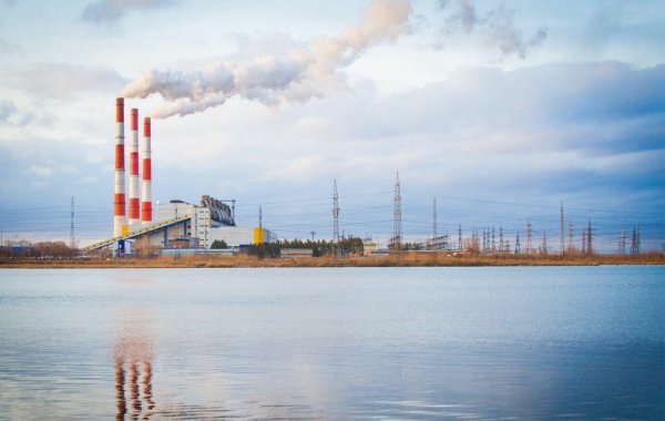 Беловская ГРЭС море