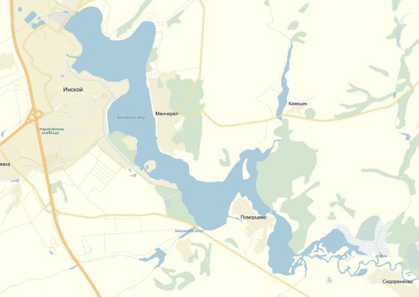 Беловское водохранилище Кемеровская область