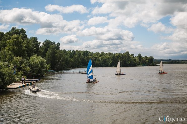 Обское море Бердск острова