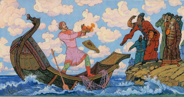 Иллюстрация к былине Садко