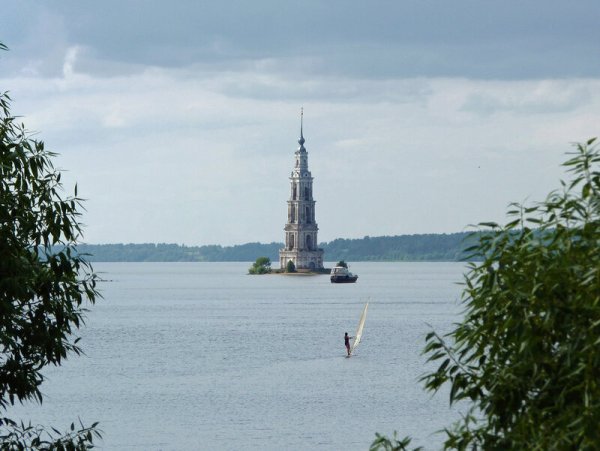 Калязин Рыбинское море