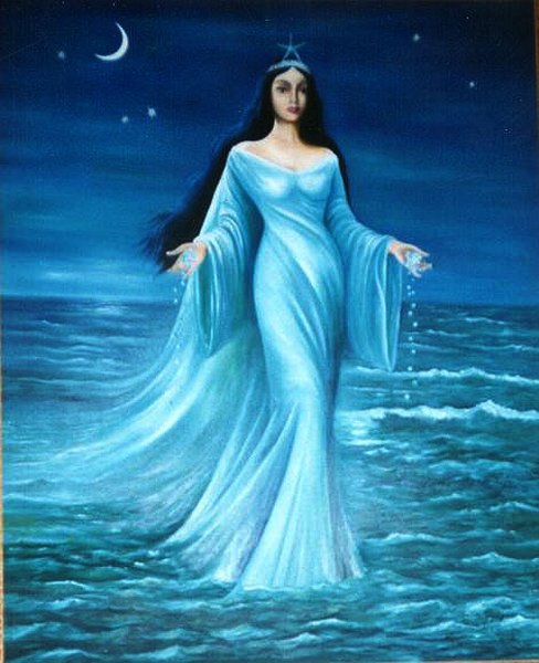 Дана богиня воды