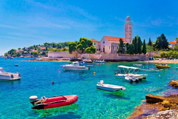 Город Хвар Хорватия