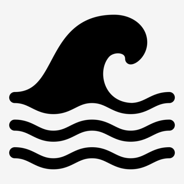 Волна пиктограмма