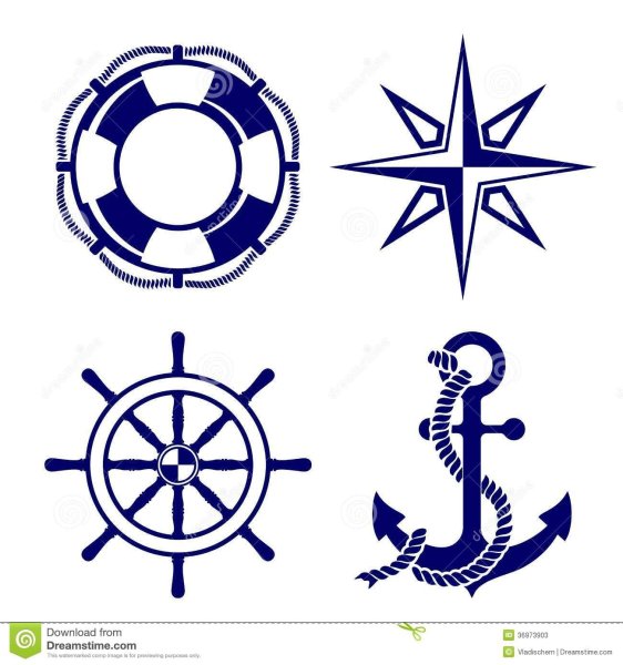 Символы морской тематики