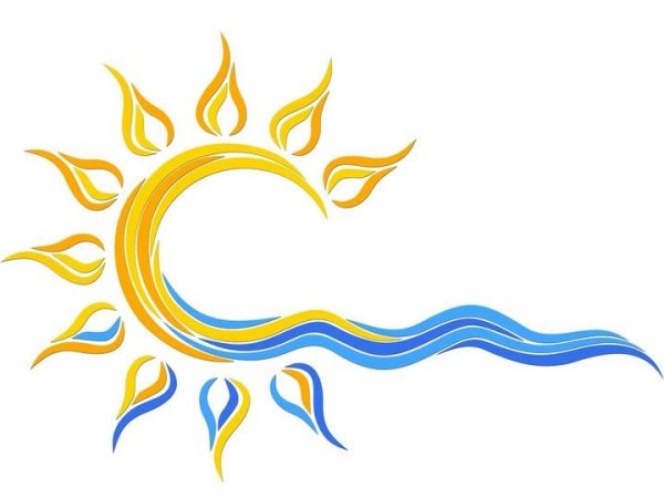 Солнце волны лого