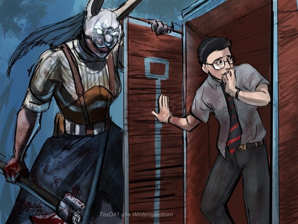 Гоуст фейс DBD ночной саван