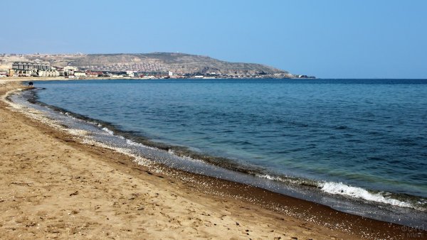 Берег Каспийского моря Баку