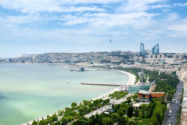 Баку с высоты птичьего полета