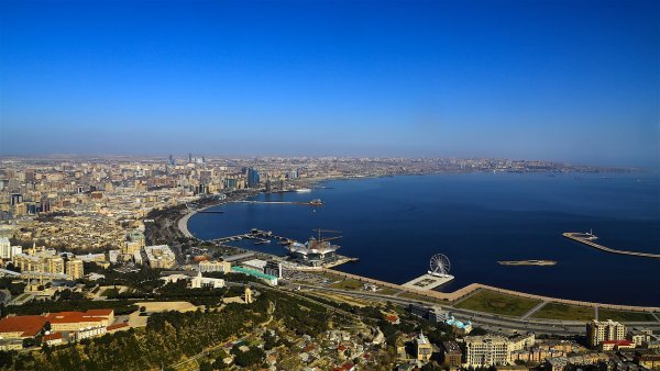 Пляж Загульба в Баку