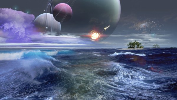 Космический пейзаж