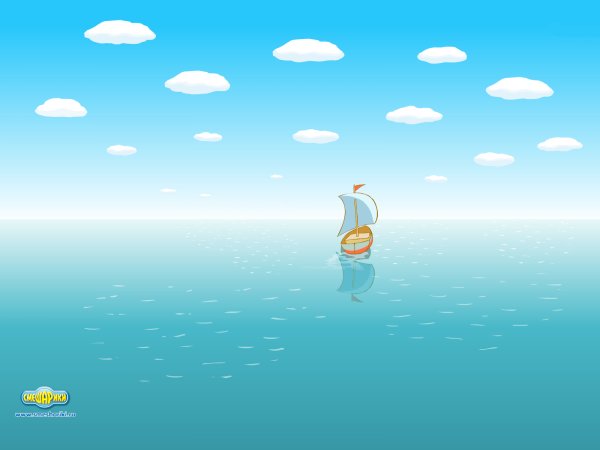 Море рисунок
