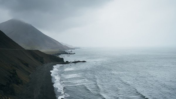 Лучи солнца на море