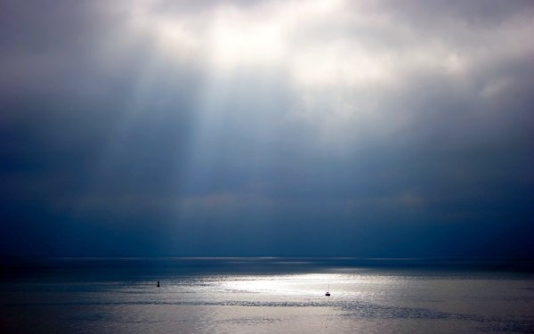 Море в дымке